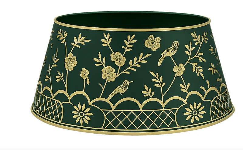 Green & Gold Chinoiserie Tree Collar - *Pre-Order*