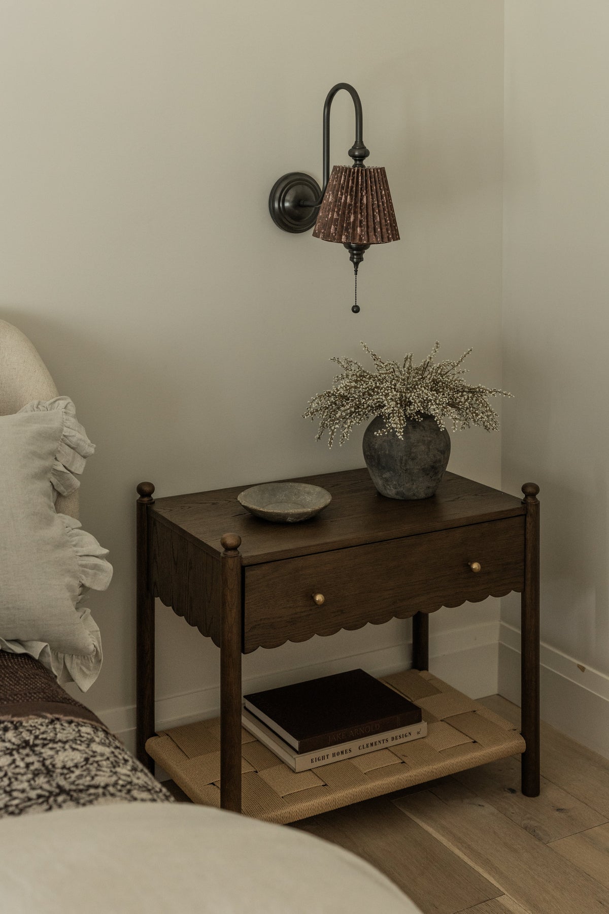 James Oak Nightstand