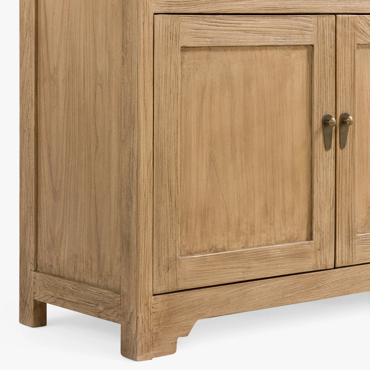Darlene Reclaimed Elm Hutch - Natural
