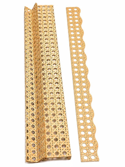 Shoreline Mahjong Rack & Wavy Pusher | 20 Inches | Set of 4
