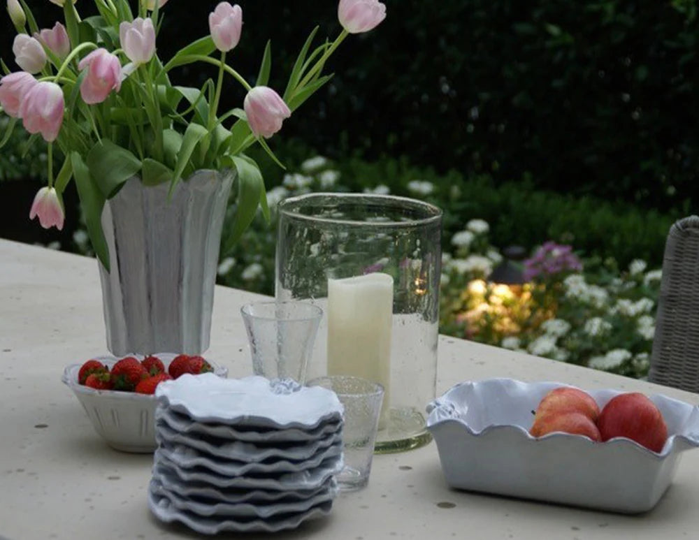 Fleur de Lis Salad/Dessert Plate