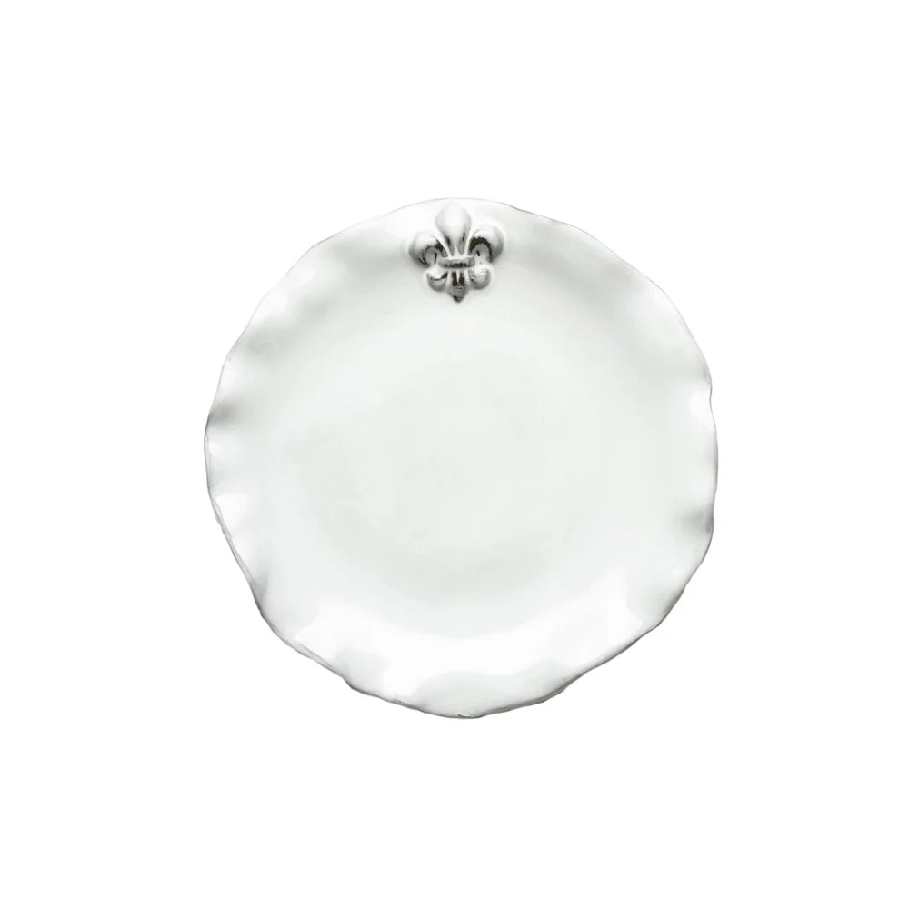 Fleur de Lis Salad/Dessert Plate