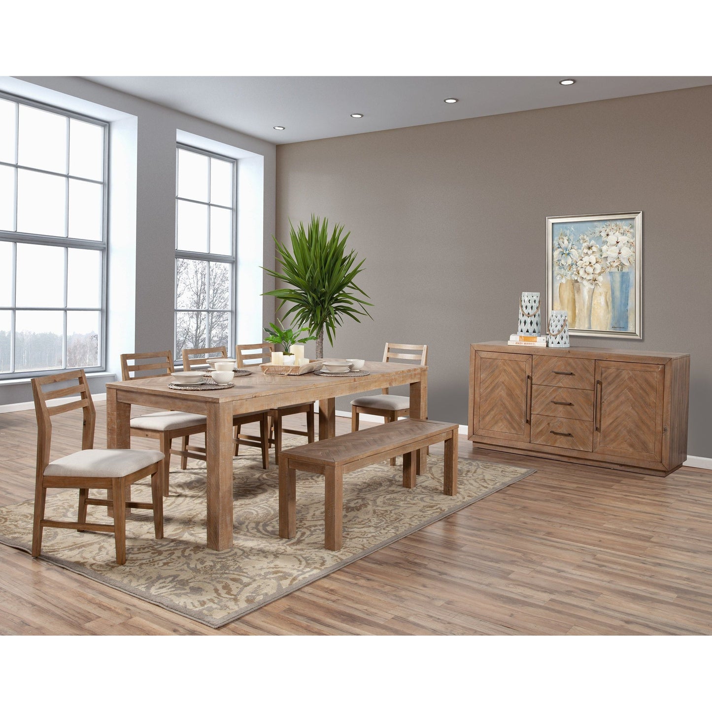 Aiden Sideboard, Natural Weathered