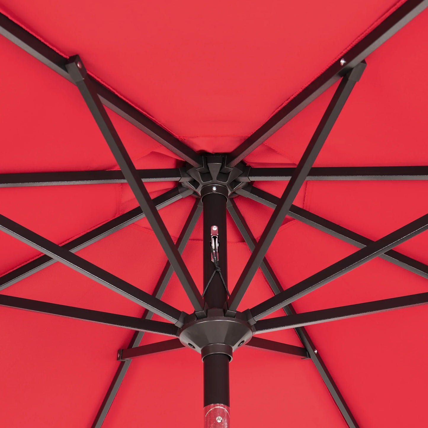 PATIO TREE 11ft Patio Octagon Market Umbrella with Sunbrella® Fabric (Jockey Red)