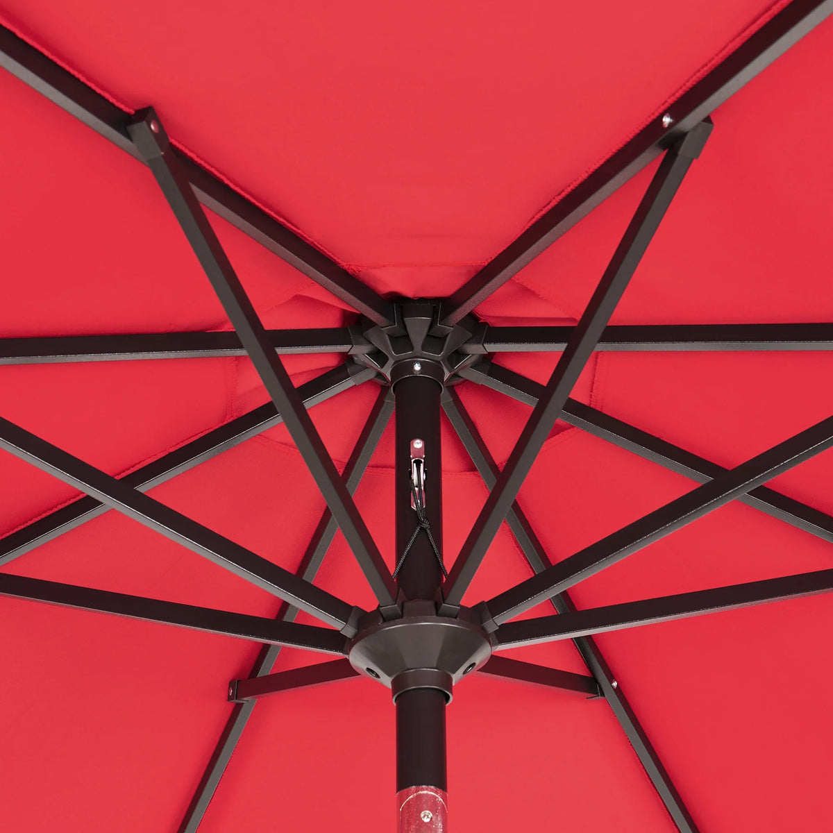 PATIO TREE 11ft Patio Octagon Market Umbrella with Sunbrella® Fabric (Jockey Red)