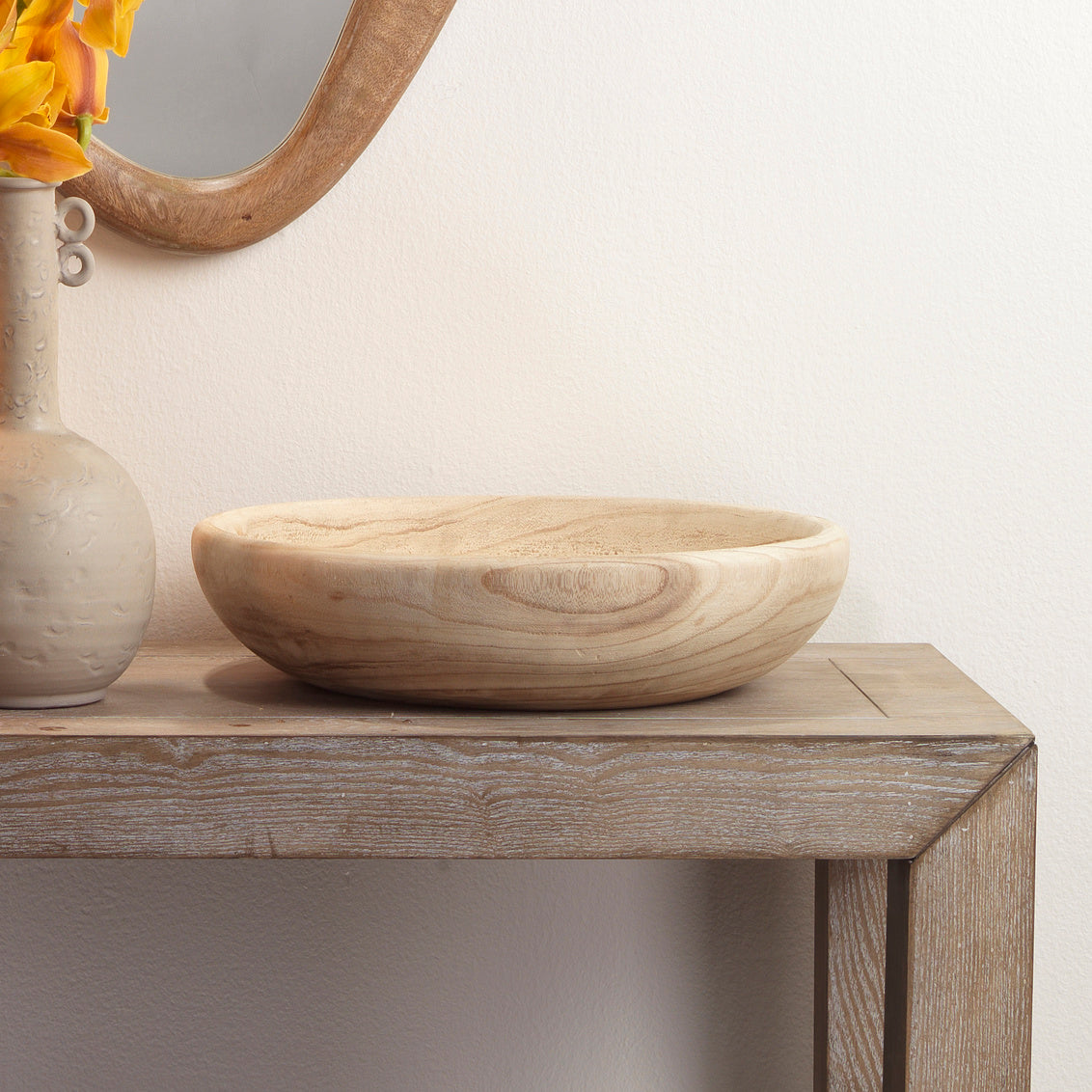 Laurel Wooden Bowl, Small