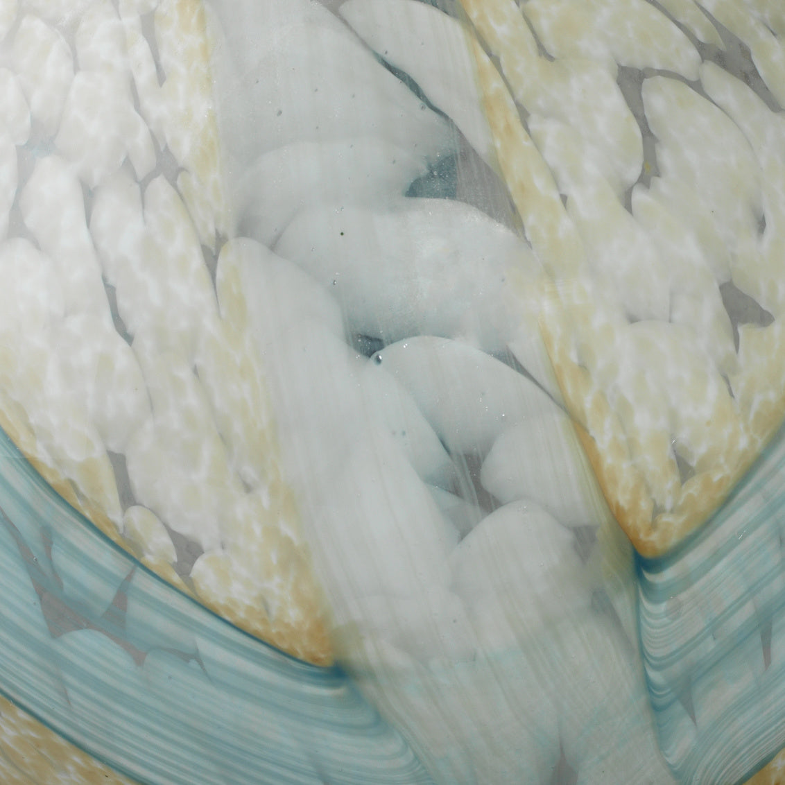 Cosmos Glass Spheres (Set of 2)- Pale Blue