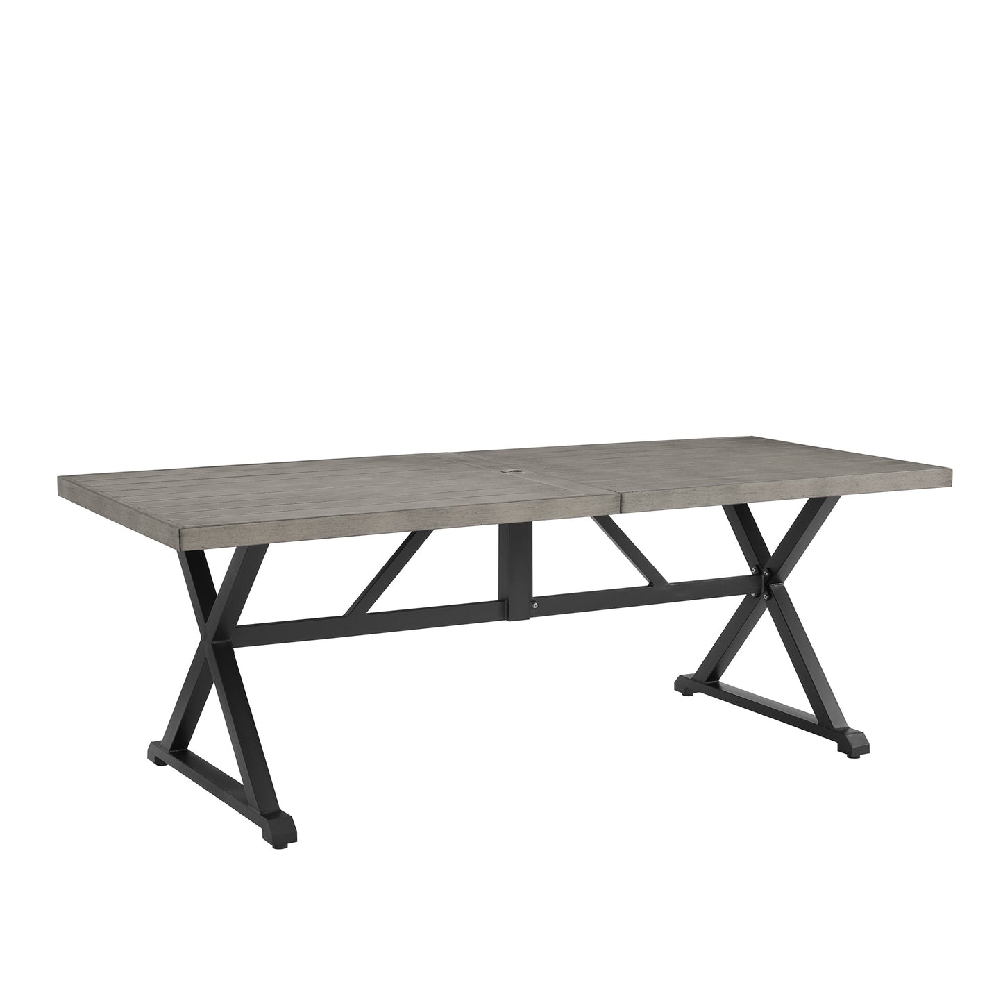 PEAKHOME Azur 82.5” Rectangular Outdoor Dining Tables