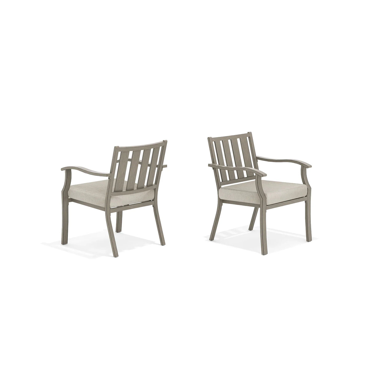 PEAKHOME Azur Patio Dining Armchair with Sunbrella® Cushions