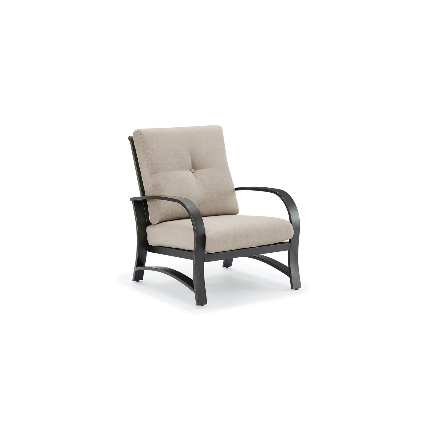 Chamber Patio Aluminum Club Chair with Sunbrella® Cushions