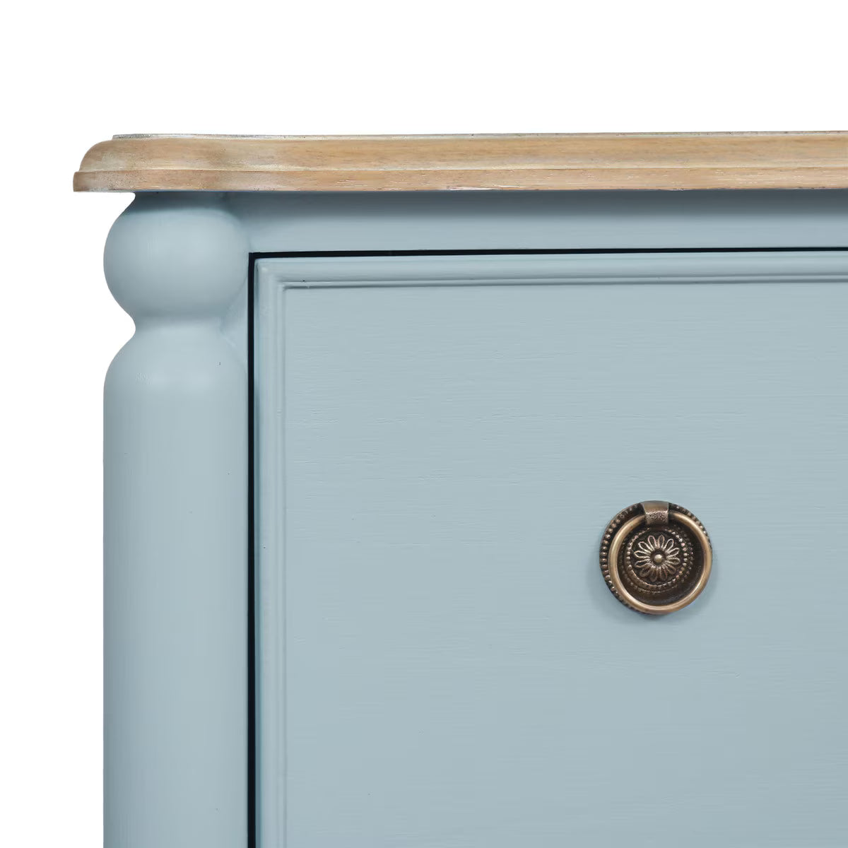 Ashford Large 3 Drawer Dresser, 45"W, Powder Blue