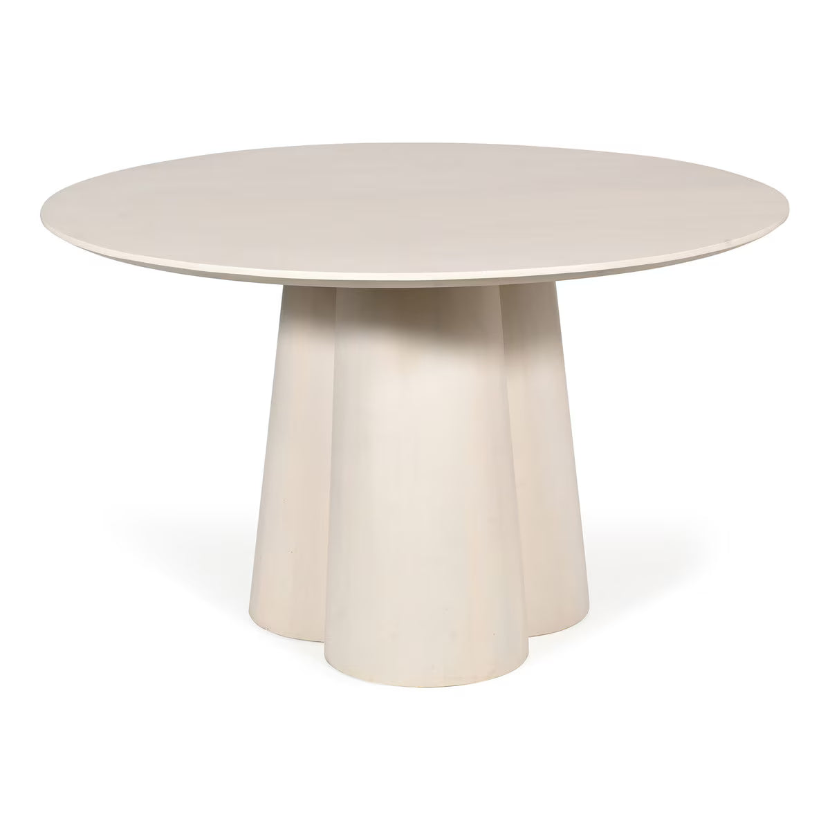Clover Dining Table, 48"W, WhiteWash