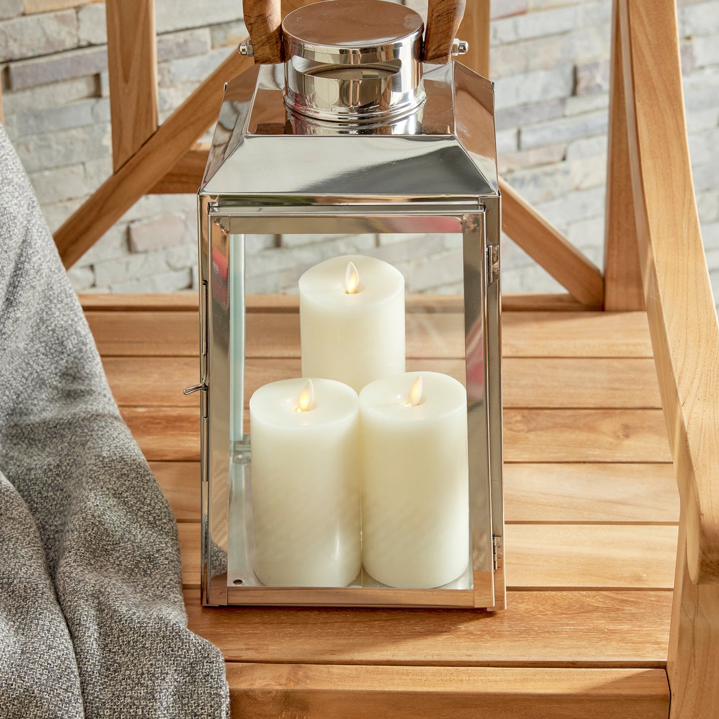 Oceanside Outdoor Lantern, Small