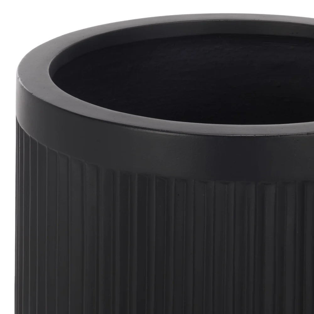 Bryce Large Planter Pot - Black