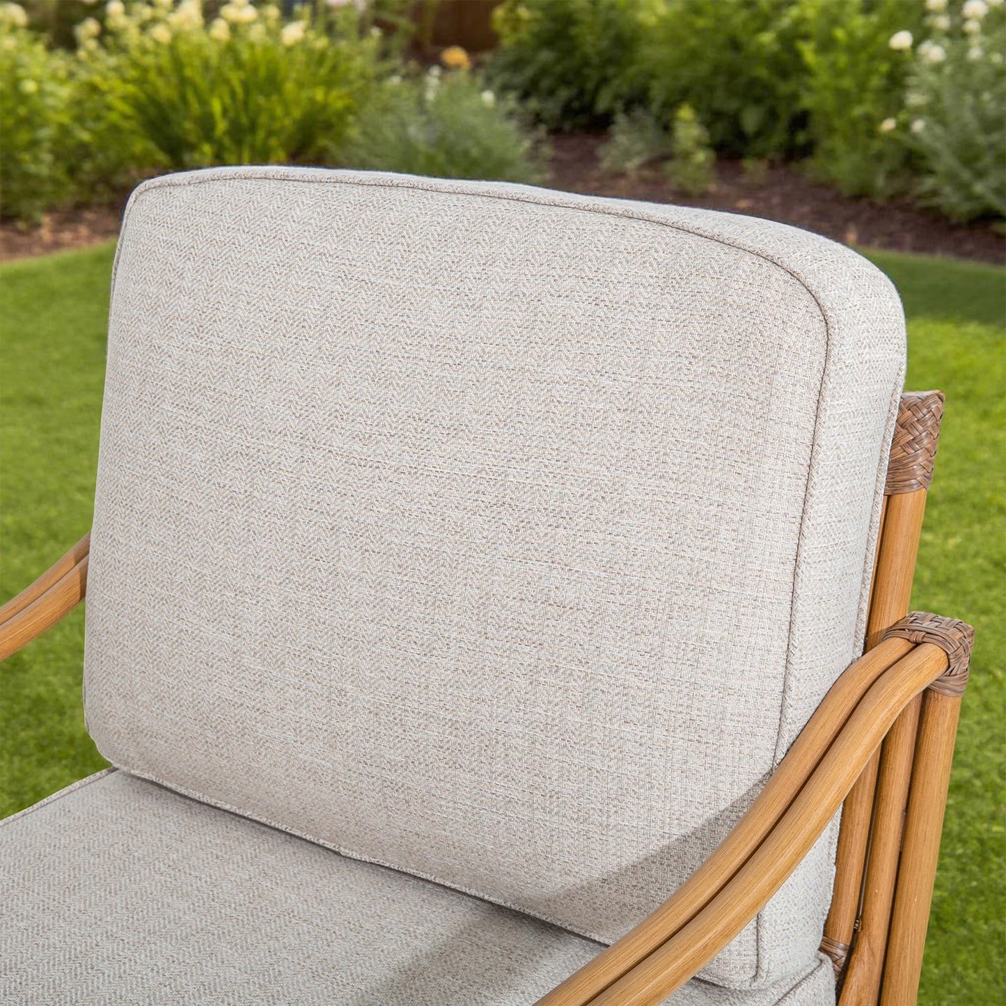Arcadia 5 Pieces Patio Furniture Sets With Swivel Chairs