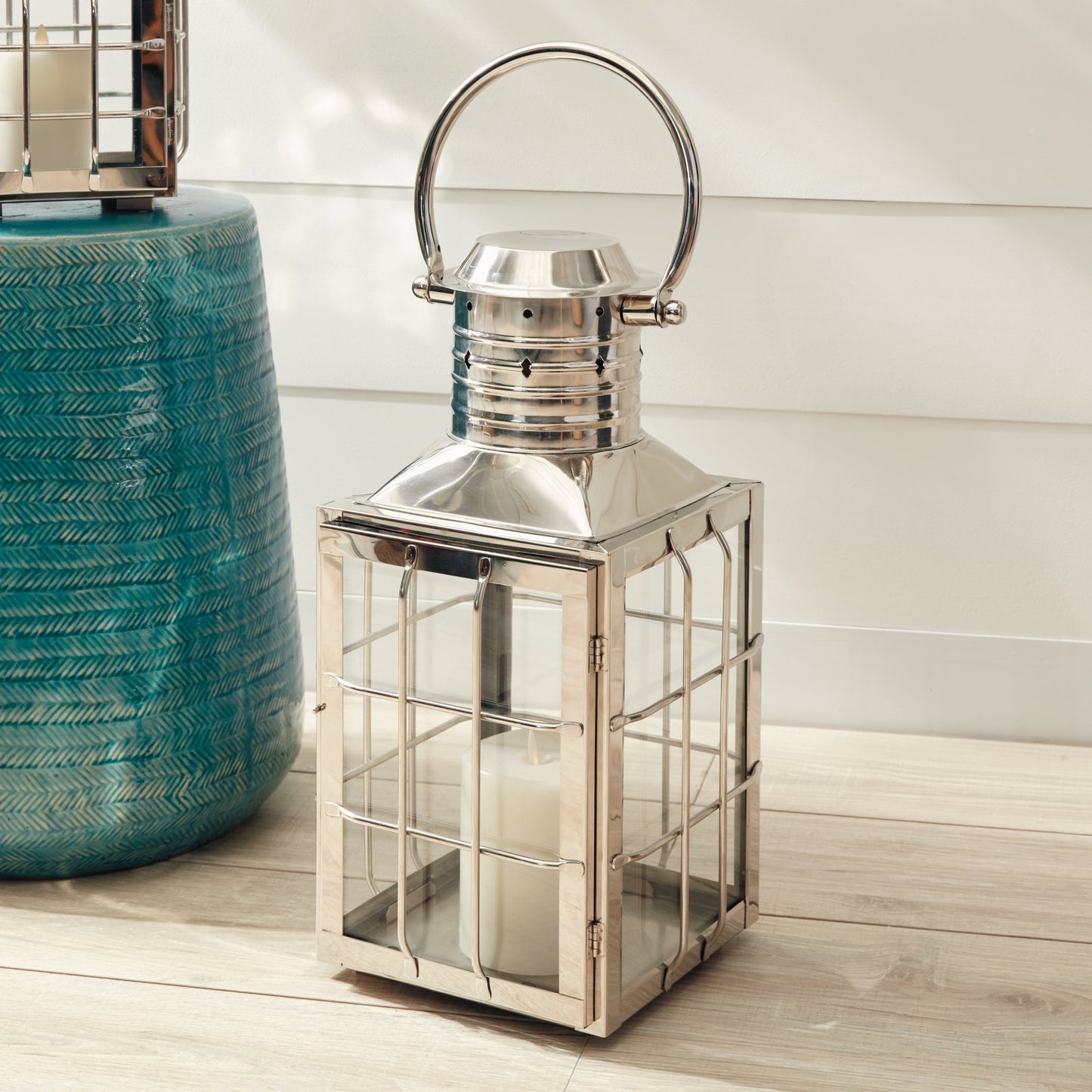 Nantucket Outdoor Lantern, 17.5"