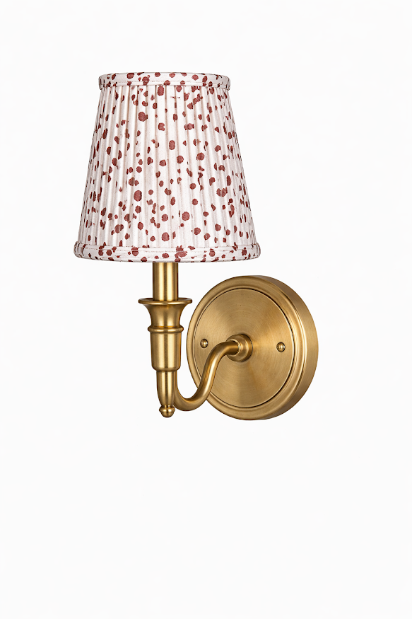 Red Dot Sconce Shade