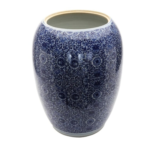 Blue and White Tea Jar