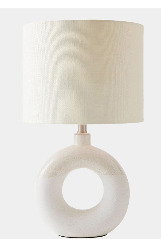 Open Ring Lamp-White