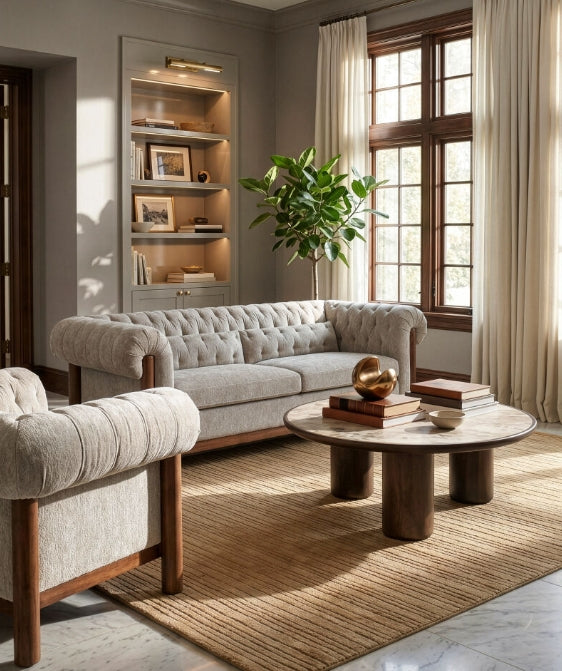 Alden Sofa - Light Beige