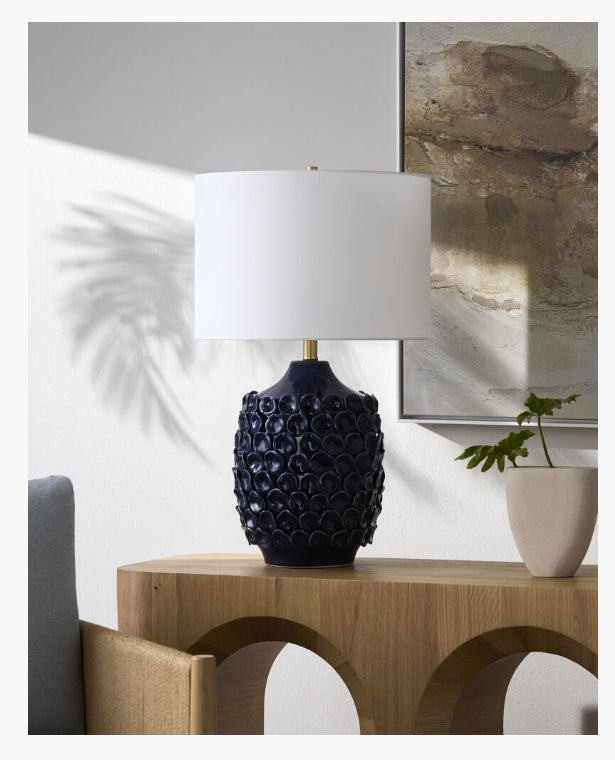 Blue Depths Accent Table Lamp