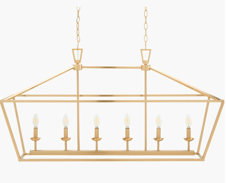 Vespera Chandelier - Brass