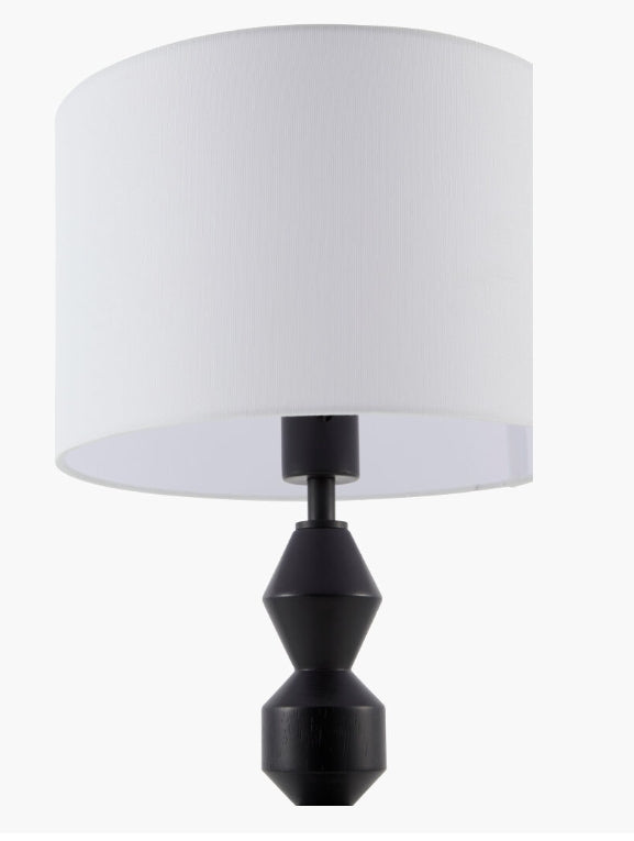 Velorian Accent Table Lamp - Black