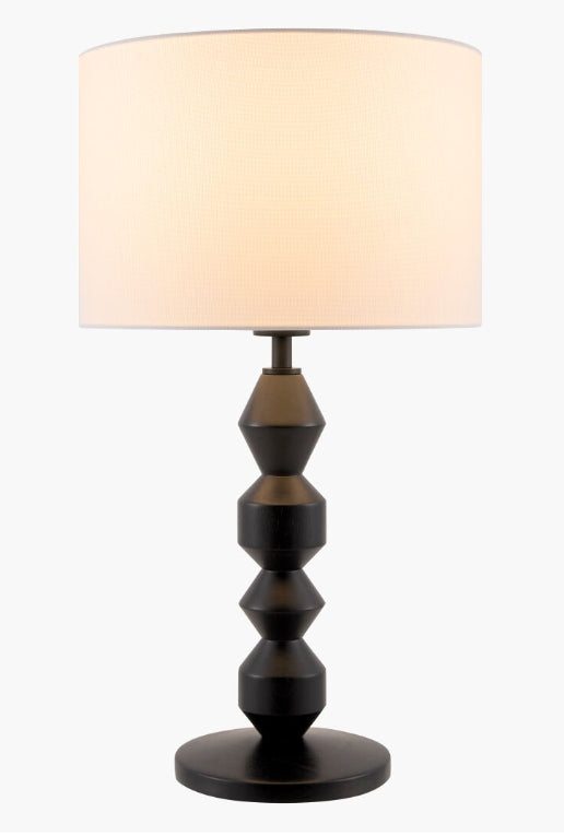 Velorian Accent Table Lamp - Black