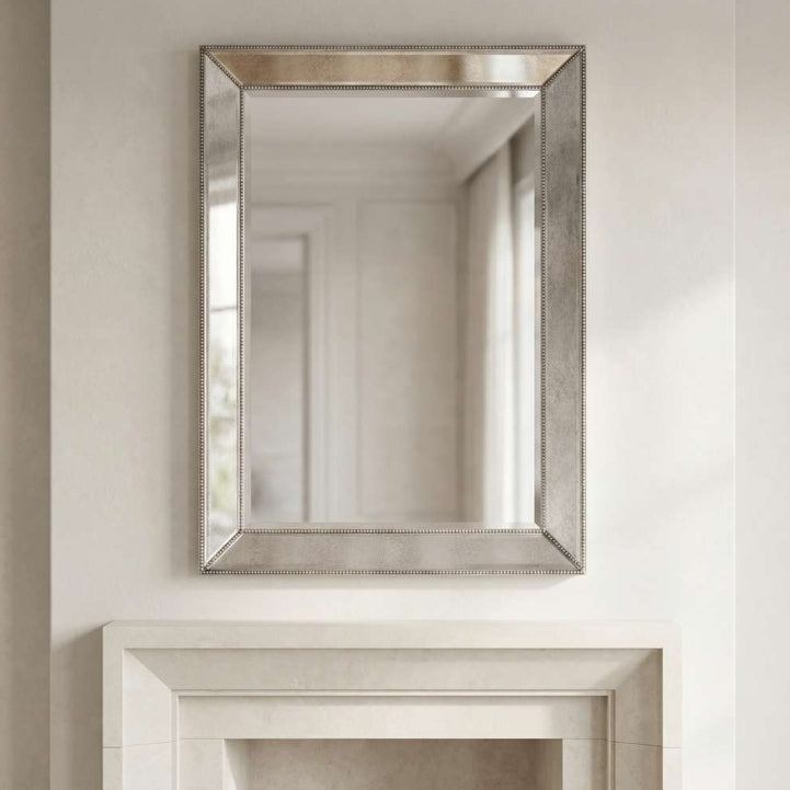 Beaded Wall Mirror