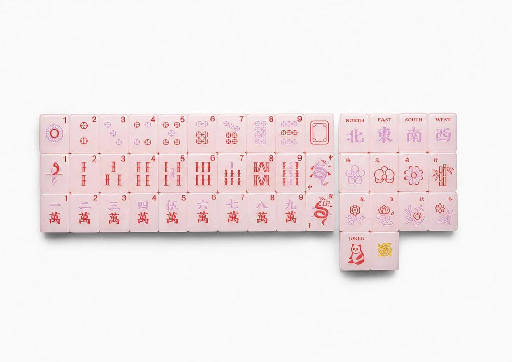 Tradewind Mahjong Tile Set - Tortoise | Backordered Ships Nov 11 - *Pre- Order* (Copy)