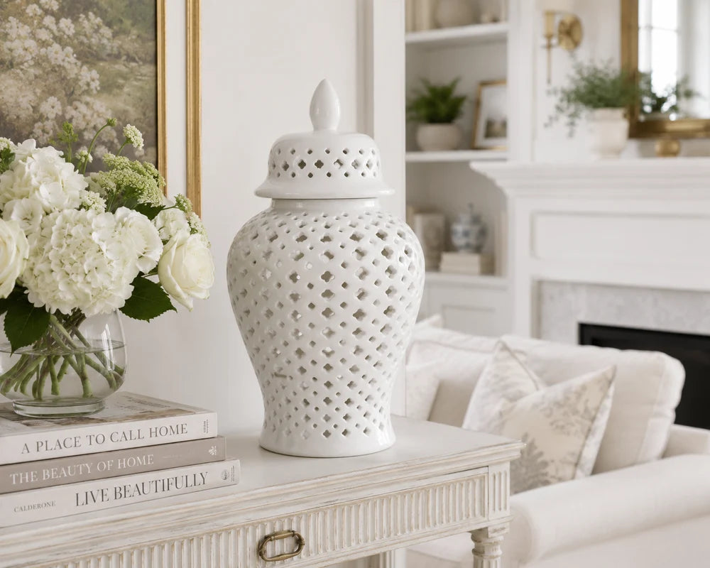 Round Pierced Jar