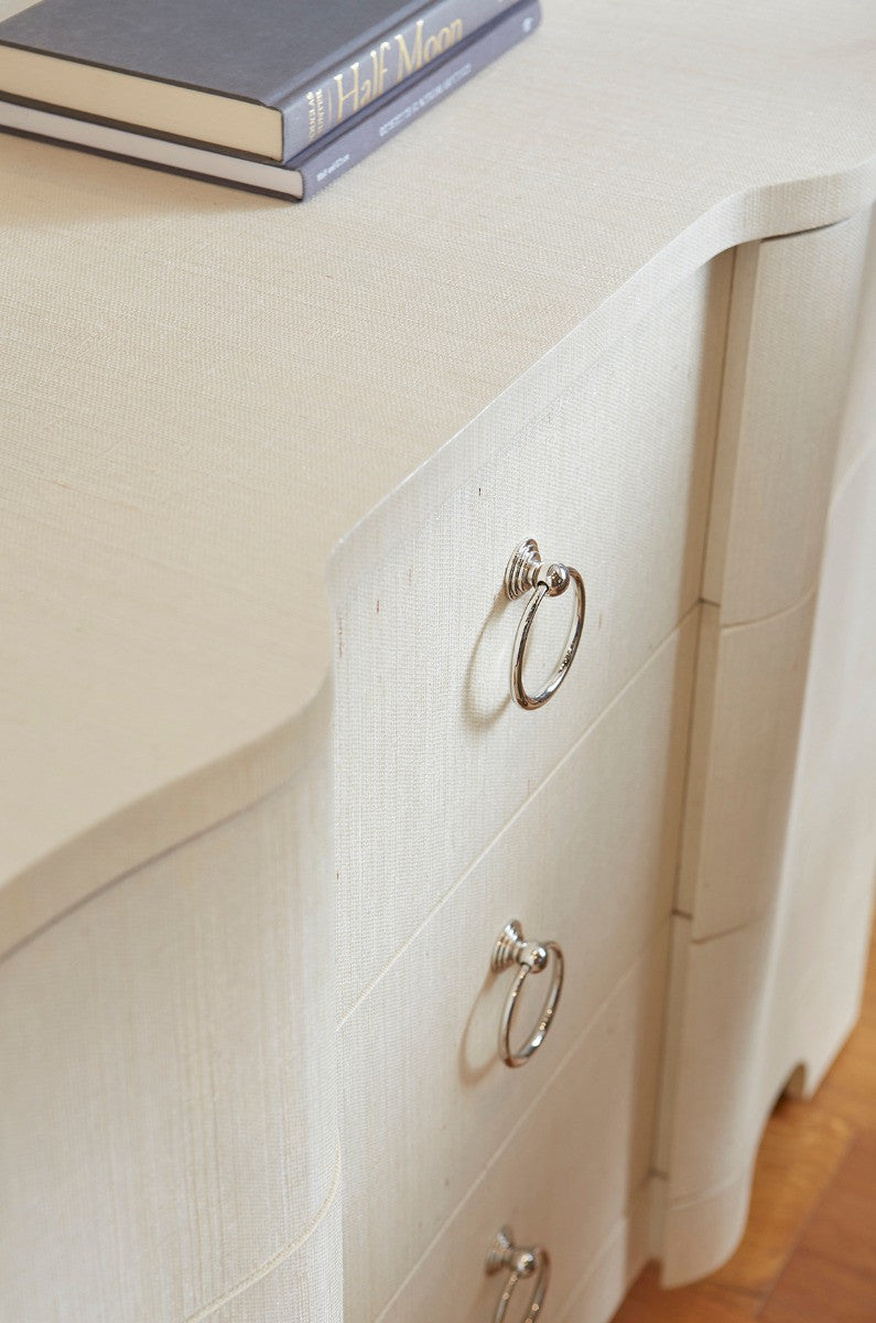 Bardot Large 3-Drawer, Canvas Cream
