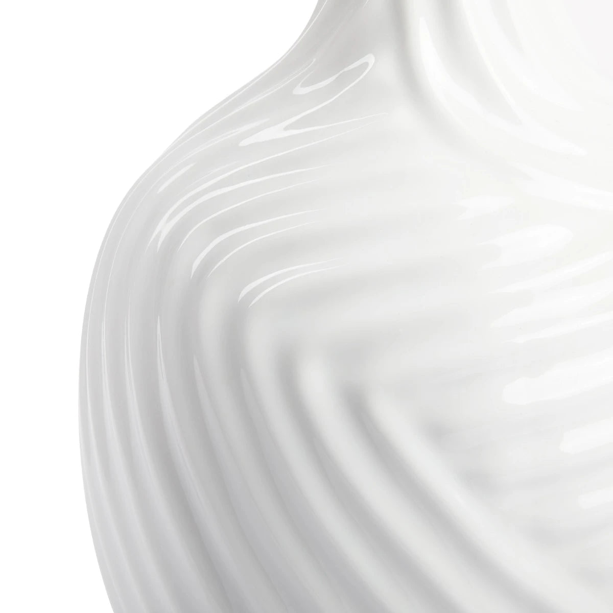 Dune Vase, Cool White