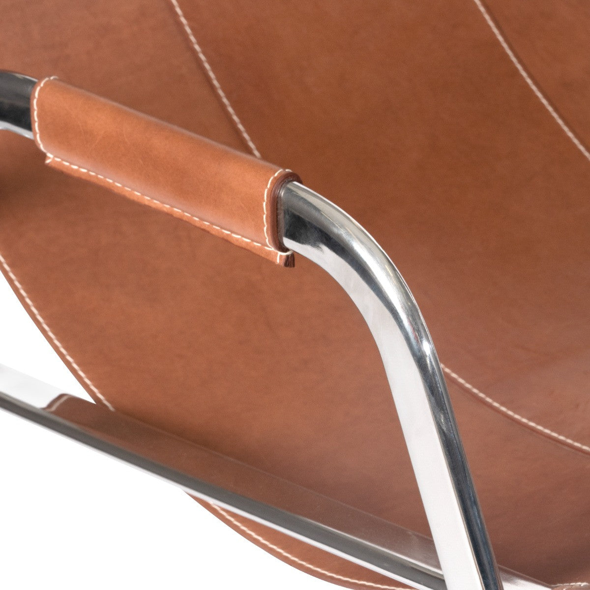 Frank Lounge Chair, Gingerbread Brown