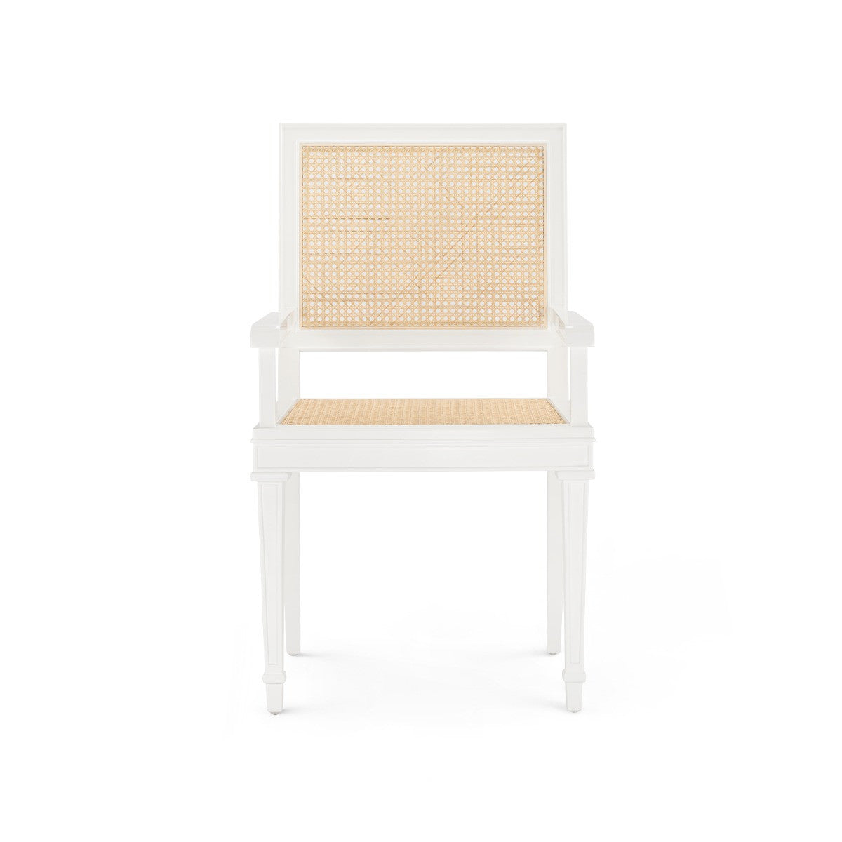 Jansen Arm Chair, Eggshell White