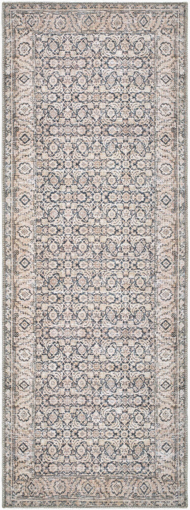 Sylvia Machine Woven Rug- Beige