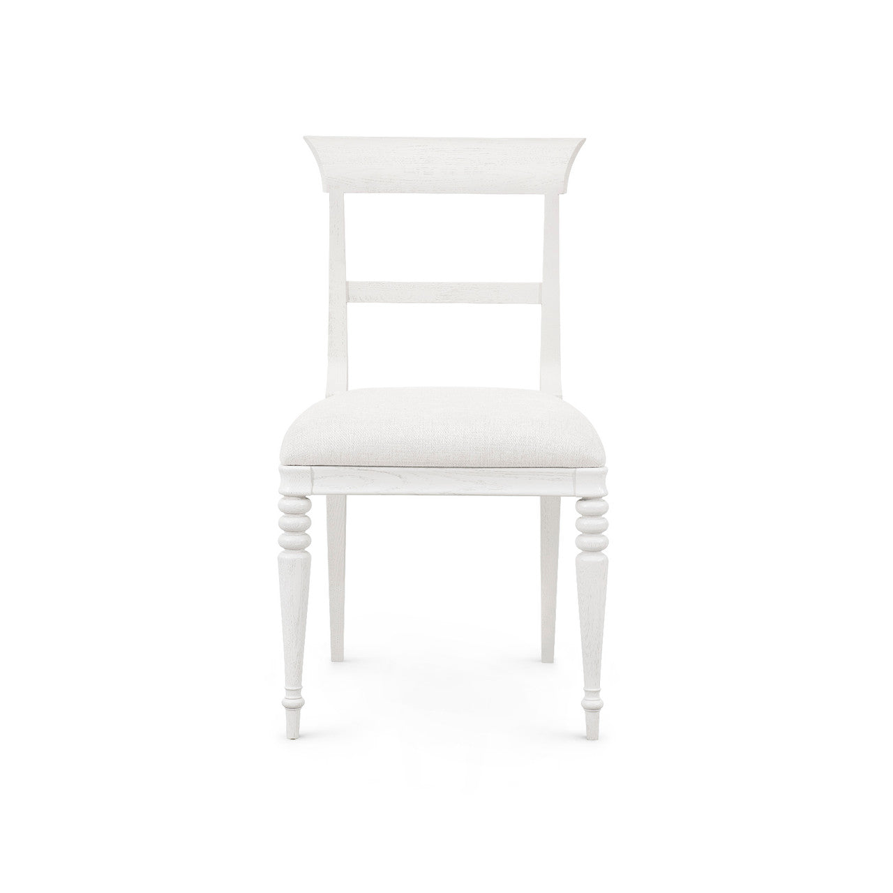 Lawrence Side Chair, Glazed Whisper White