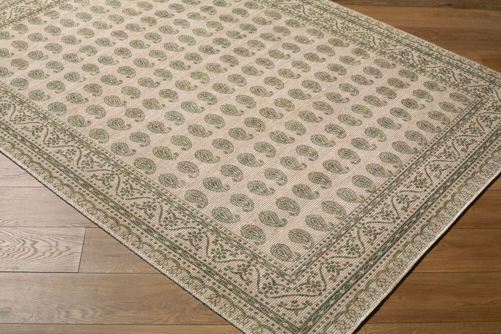The Alo Rug - Medium Green