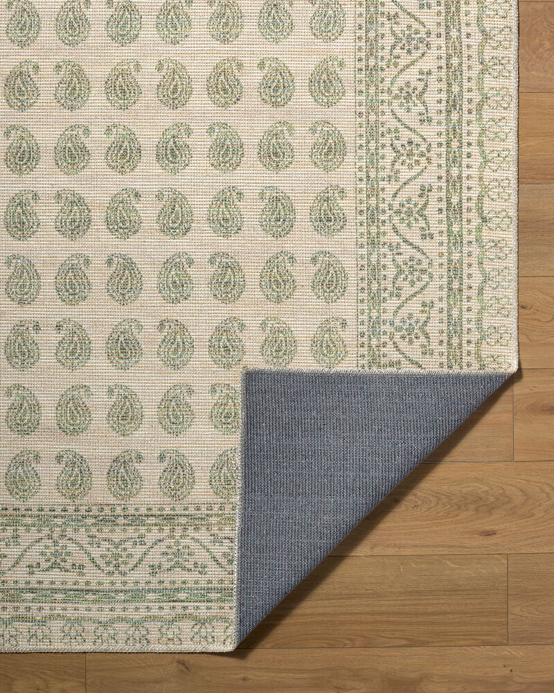 The Alo Rug - Medium Green