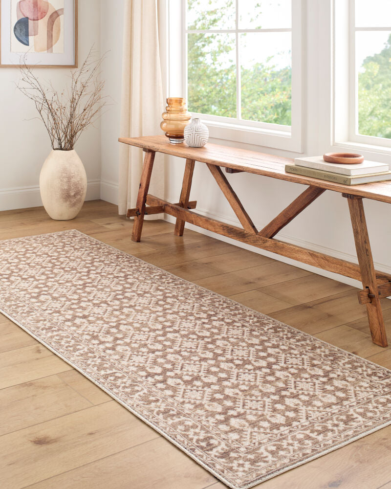 Aram Rug- Dark Brown