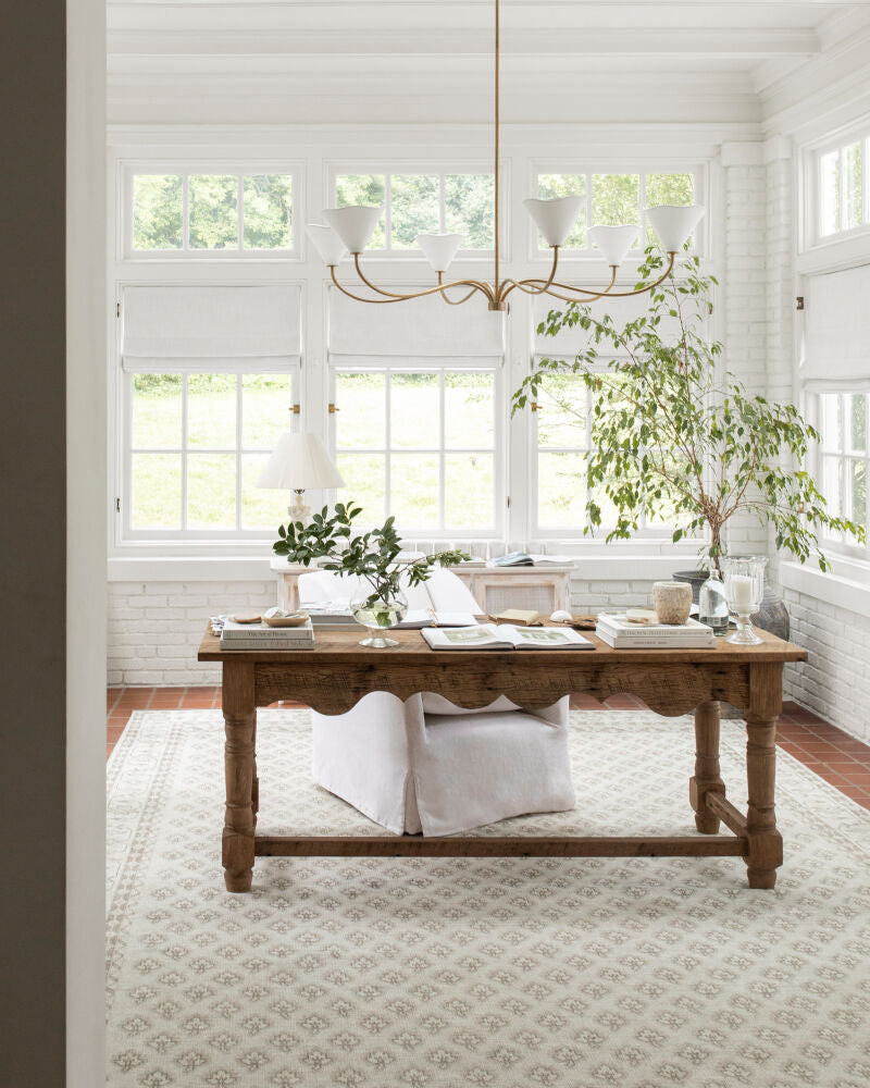 Shanti Rug- Off White