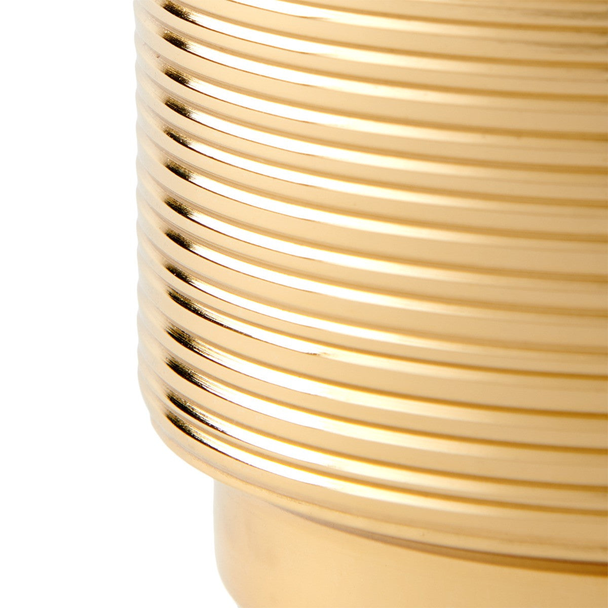 Orosco Medium Vase, Brass