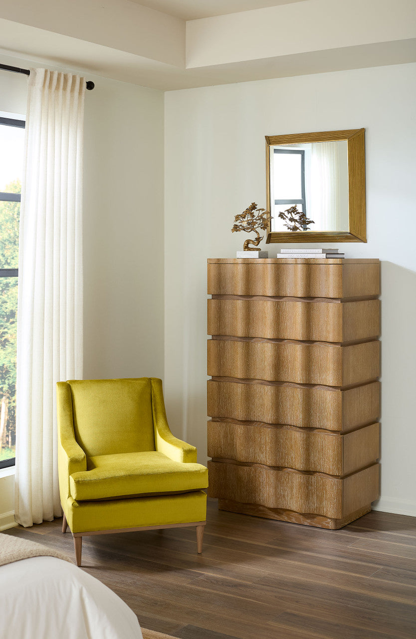 Vanessa Tall 6-Drawer, Almond
