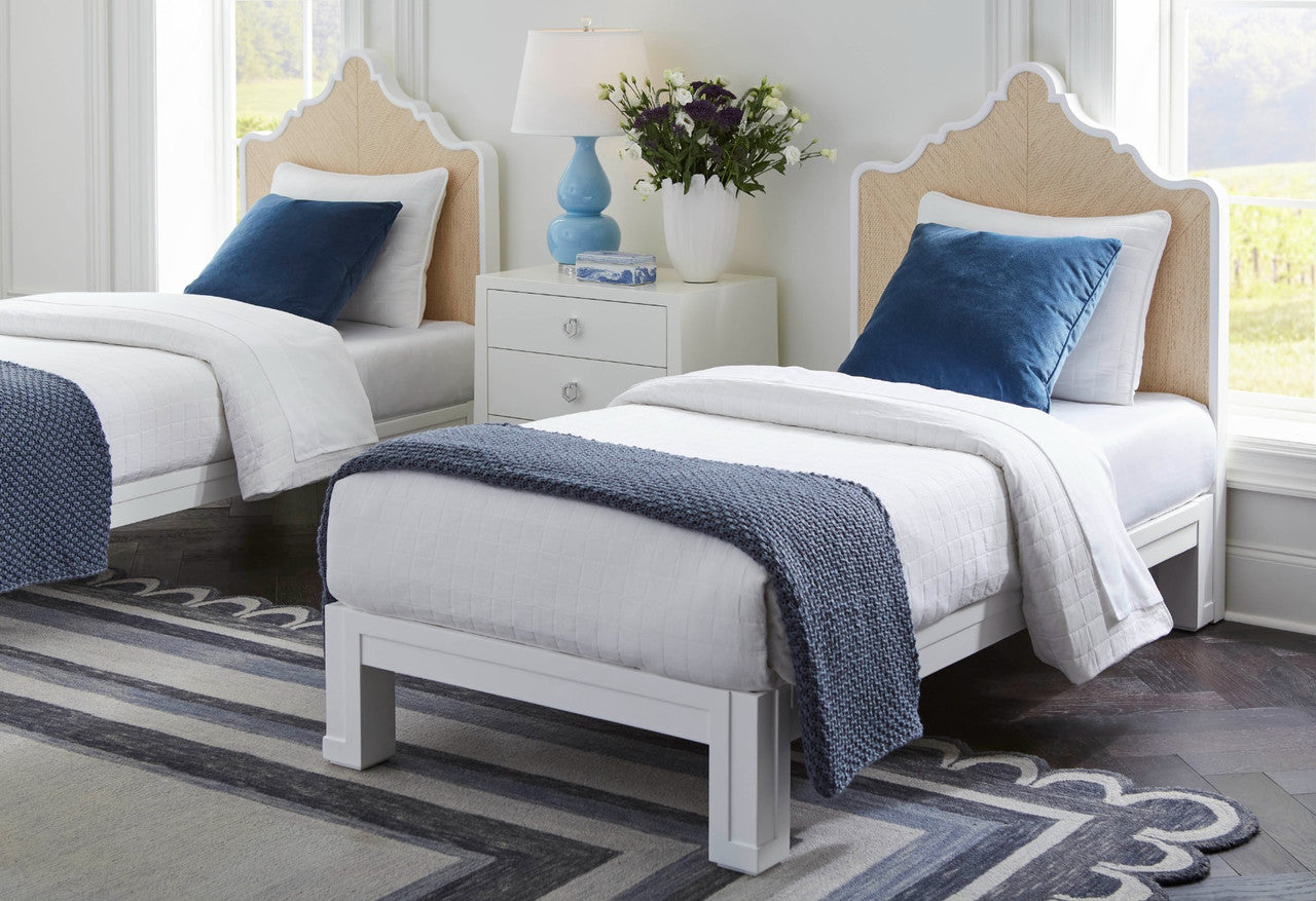 Victoria Twin Headboard, Natural Twill