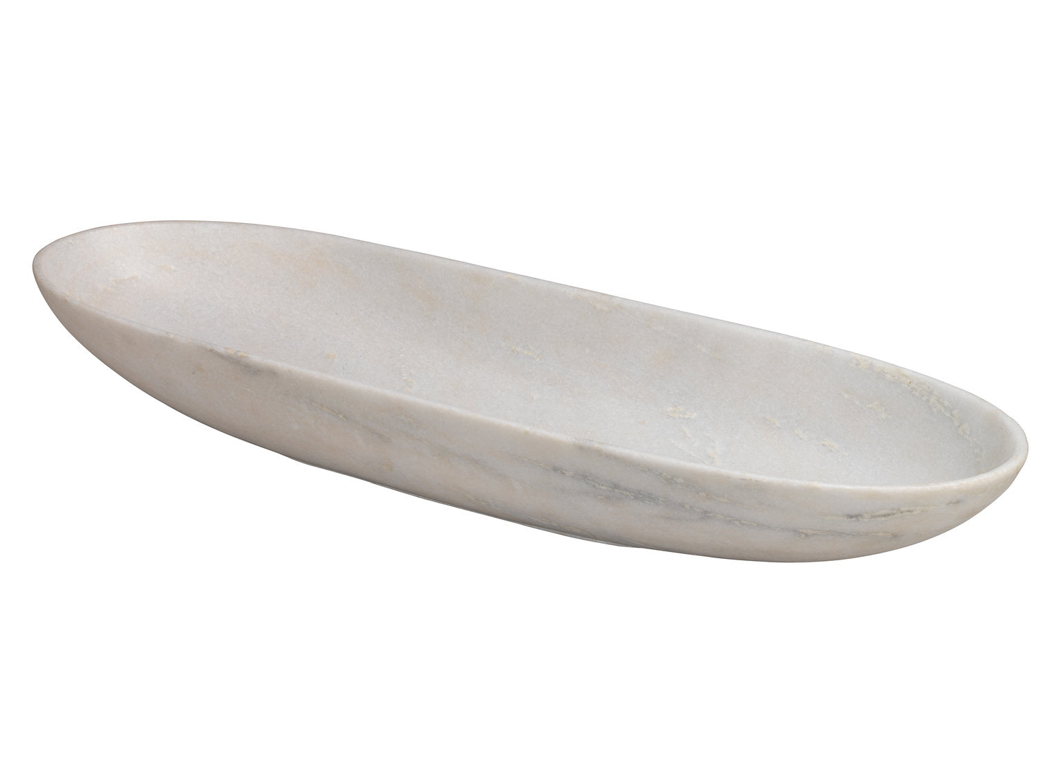 Oval Marble Bowl, Long