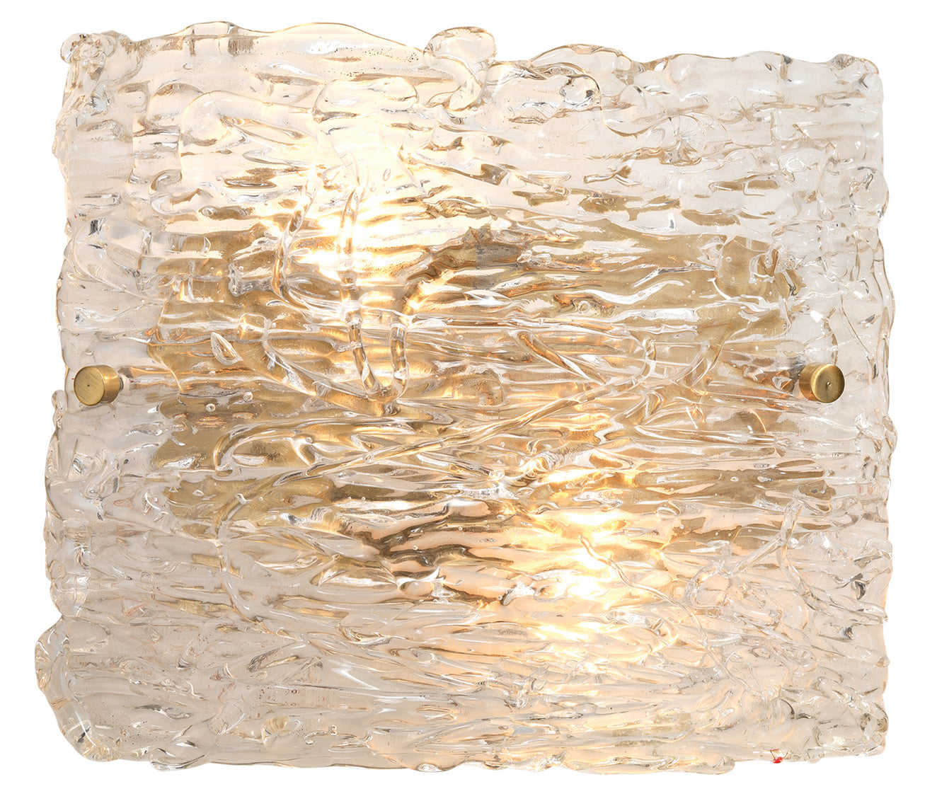Swan Curved Glass Sconce, Large