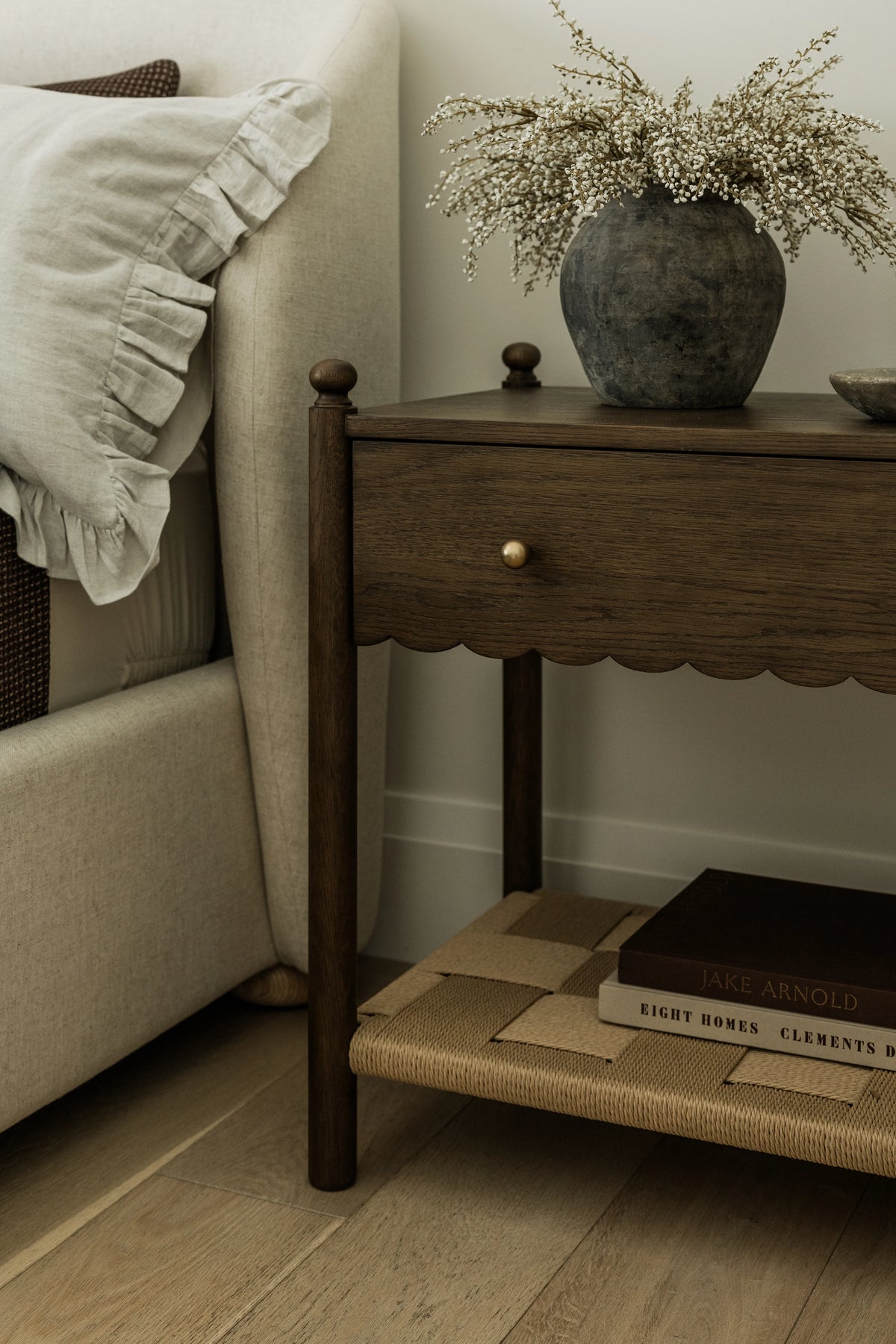 James Oak Nightstand
