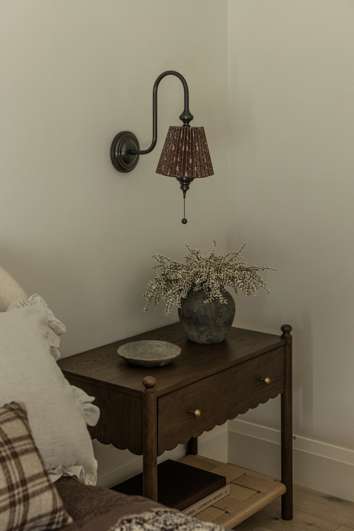 James Oak Nightstand