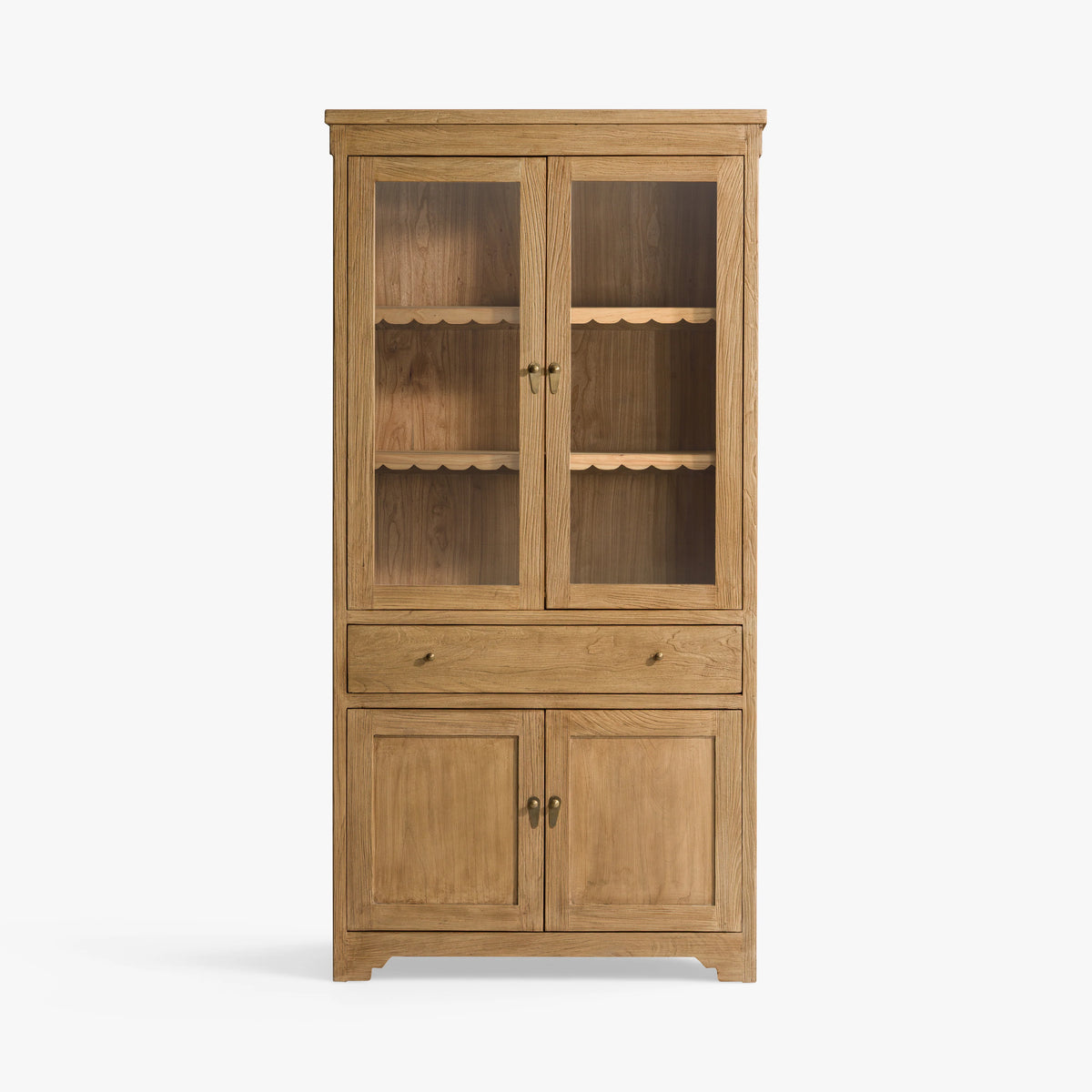 Darlene Reclaimed Elm Hutch - Natural