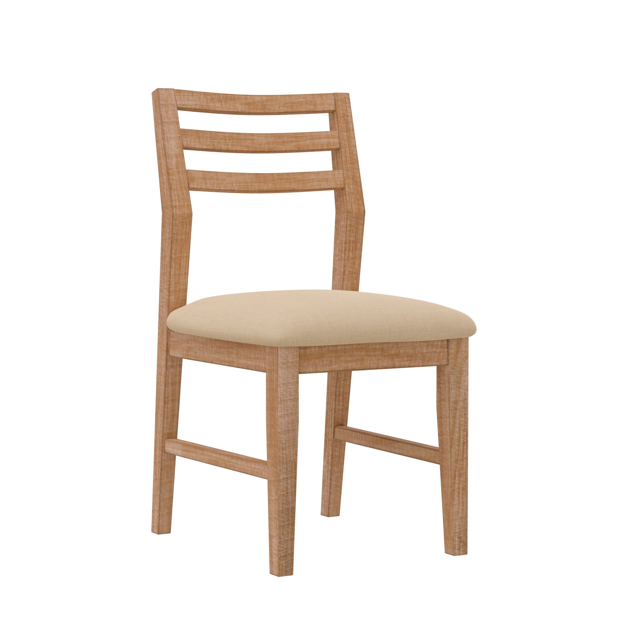 Aiden Side Chairs (Set of 2), Natural Weathered